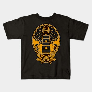 the lighthouse tattoo Kids T-Shirt